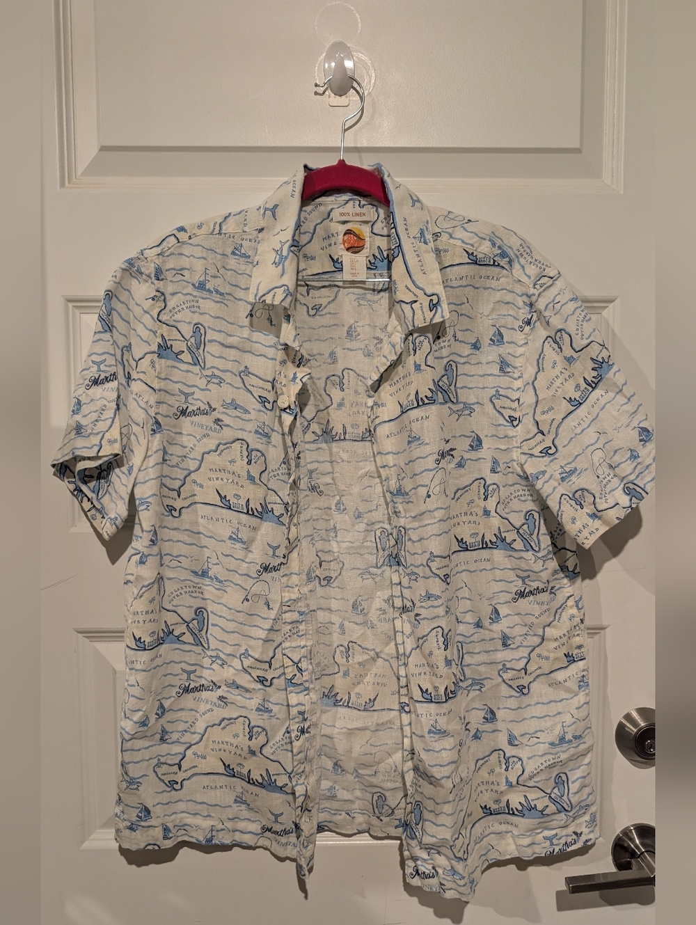 C&C Cali Martha's Vineyard Linen Button up